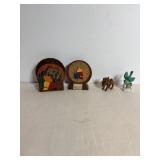 1938 Mexican Siesta Wood & Cork Figure & Misc