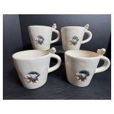 Pottery Barn Bird Mugs