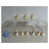 Vintage Plastic Rabbits & Chickens