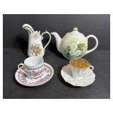 Mini Tea Cup, Tea Pot & Misc