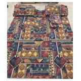 Reversible Queen Comforter & Sheets