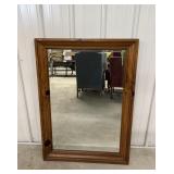 Wood Framed Mirror 30"x42"