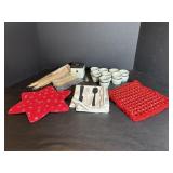 Hot Pads, Skewers, Chop Sticks, Sake Cups & Misc