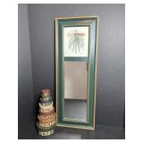 Stacking Herb Container & 10"x26" Rosemary Mirror