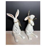 7"H Bunny Figurines