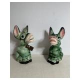 Vintage Laughing Donkeys Missing Key