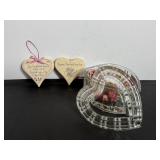 Heart Covered Dish & Misc