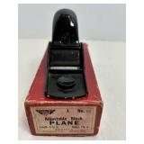 Vintage Miller Falls 55 Block Plane with Box