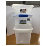 Totes 28Qt, 33.8 Qt &18 Gal