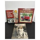 Hard Cover Tractor & Paper Coin Books