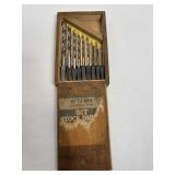 Vintage Cleveland Twist Drill No 13 Set