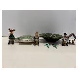 Christmas Dishes, Wine Stop & Cupcake Toppers