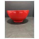 German Waechtersbach Red Bowl 11.5"Dia 6"H