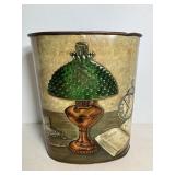 JL. Clark Rockford, IL metal / tin garbage can