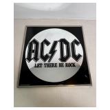 AC/DC Mirror 12" x 12" (some scratches)