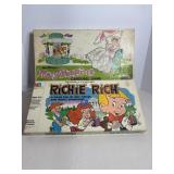 Vtg Mary Poppins Carousel game & Richie Rich...