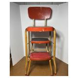Vtg Chair/Step stool