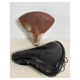 Vtg Bicycle seats with springs