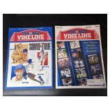 Vtg Chicago Cubs Vineline Magazine - front...
