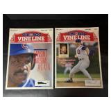 Vtg Chicago Cubs Vineline Magazine