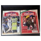 Vtg Chicago Cubs Vineline Magazine December...