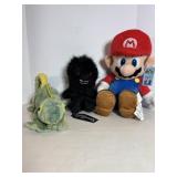 Stuffed Iquana & Super Mario an Killstar..