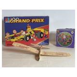 Vintage peanuts puzzle and misc.