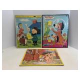 Vtg Whitman & Jaymar puzzles