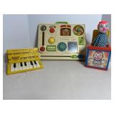 Vtg Jack in the Box (non-wroking), Fisher-Price...