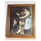 Pears framed print 19"W X 23"H