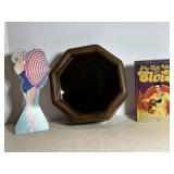 Vintage Lighted Octagon Mirror, Vintage 1996..