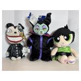 Build-a-bear  "Maleficent" "Powder puff girl"...