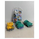 Vtg Burger King Kids Club toys, including Toy...