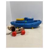 Marx Tugboat with working fog horn and Fisher..