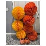 Tissue Paper Honeycomb Hanging balls...