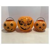 Vintage Halloween Black Masked Bandit...