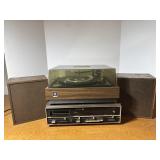 Bell & Howell turntable & Audition 8-track ....