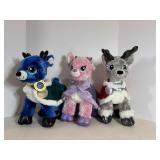 Build-a-bear "Silver Snow" "Tinsel" & "Twinkle