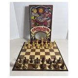 Vtg Cavalier Chess set - missing pieces