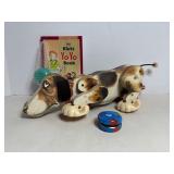 Fisher Price Snoopy pull toy & misc toys