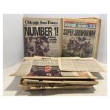 Chicago Bear Newspapers