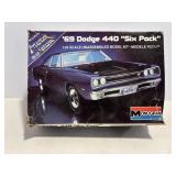 1969 Dodge 440 "Six Pack" 1:24 scale model kit