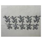 Vintage Lead Dragon Pendant/Charm (10)