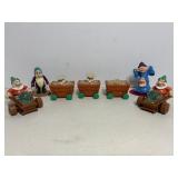 Vtg McDonalds Happy Meal Seven Dwarfs figurines