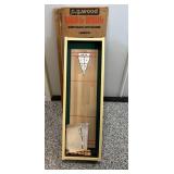 Vtg CG Wood Shuf-L-Bowl