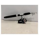 Swift telescopic fishing pole & reel