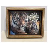 Tiger battery operated clock 14.25"W x 2.5"D x...