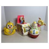 Vtg Fisher Price baby toys