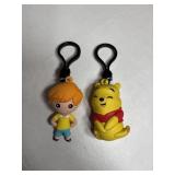 Disney Characters bag clips & Cristopher Robin