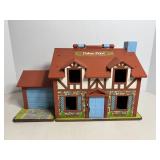 Vtg Fisher price Little People Tudor house